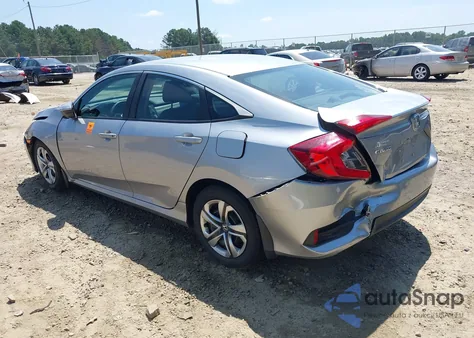 2017 Honda Civic Lx из США, поврежденный, VIN 19XFC2F57HE038327